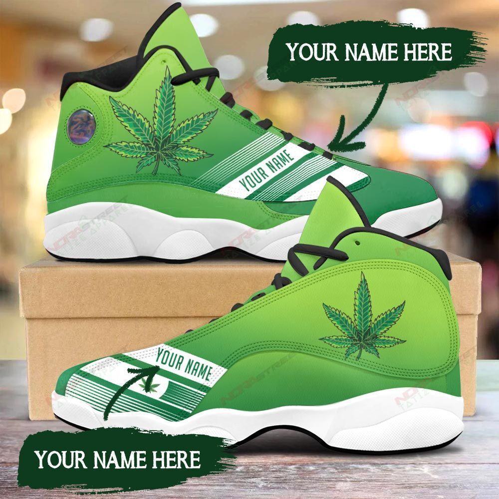 Ideafootwear Weed AJ13 Sneakers Shoes For Men And Women 6