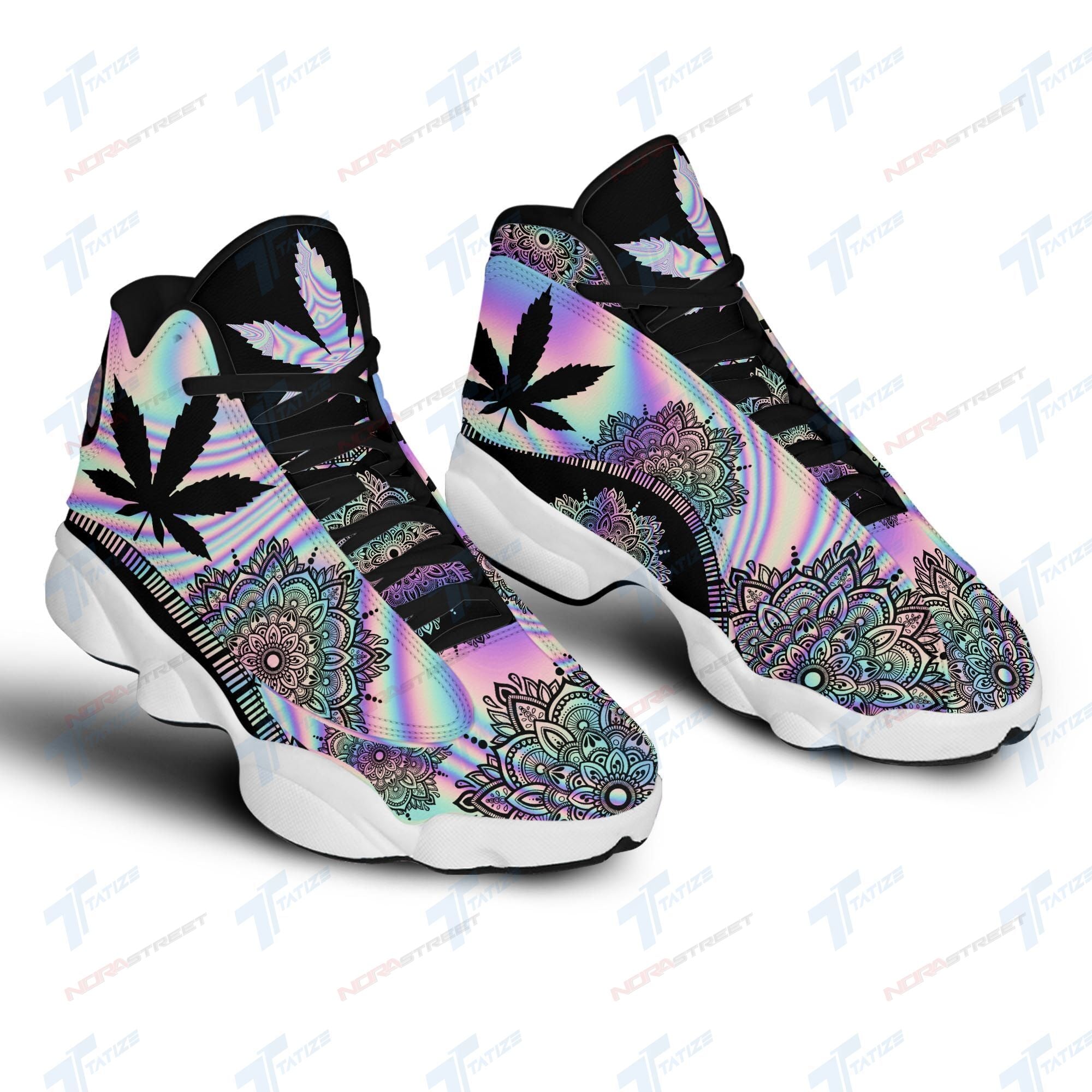 Ideafootwear Weed AJ13 Sneakers Shoes For Men And Women 25