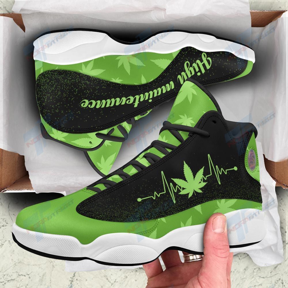 Ideafootwear Weed AJ13 Sneakers Shoes For Men And Women 14