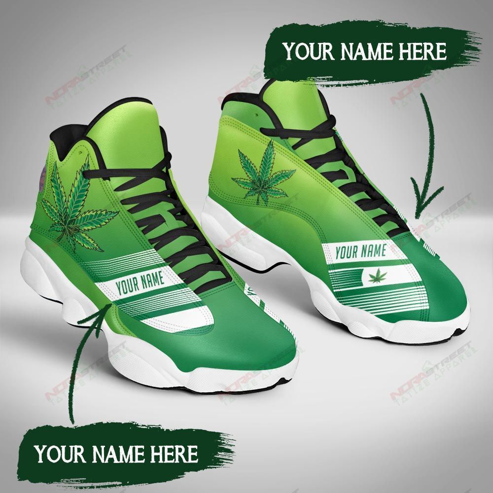 Ideafootwear Weed AJ13 Sneakers Shoes For Men And Women 6