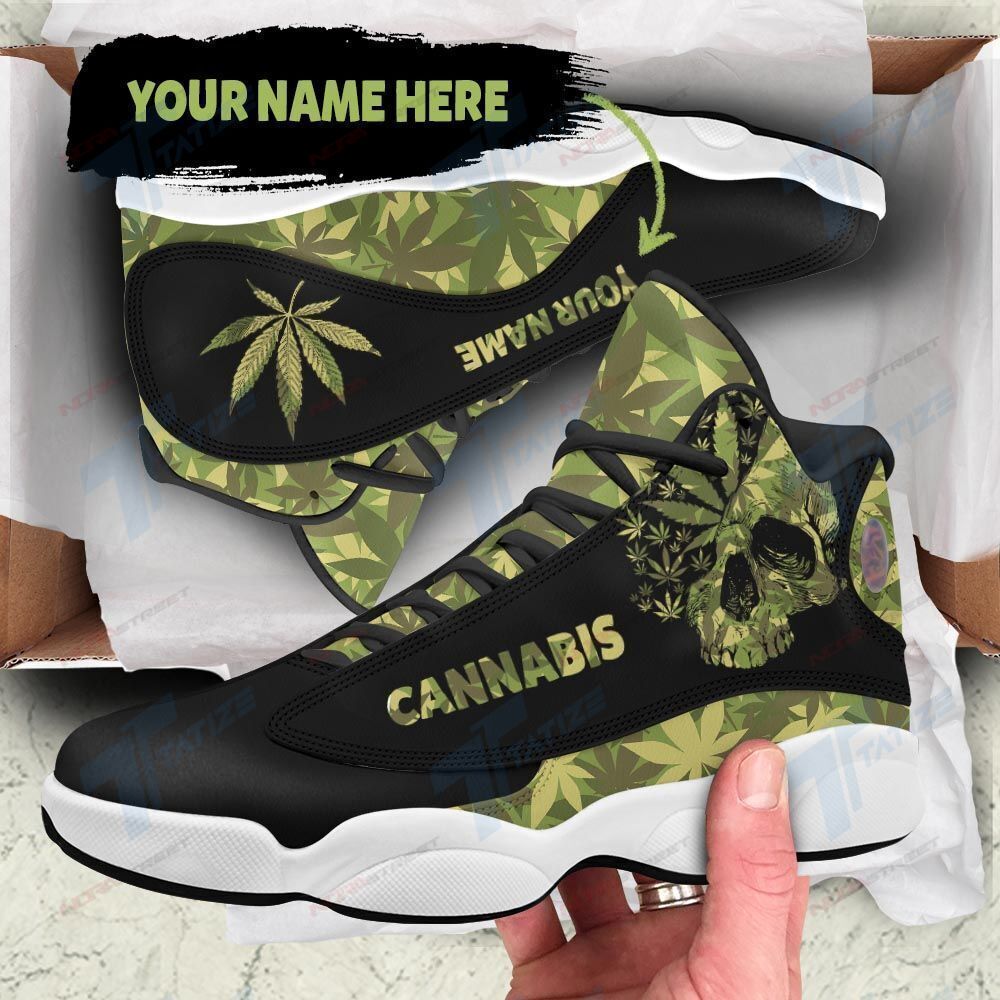 Ideafootwear Weed AJ13 Sneakers Shoes For Men And Women 2