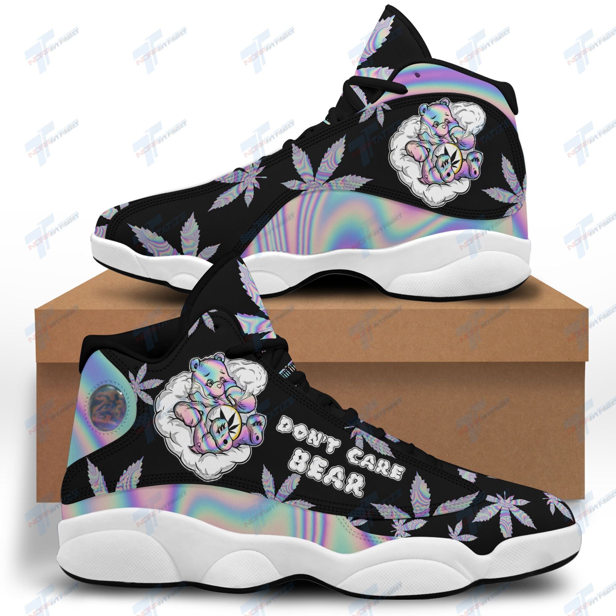 Ideafootwear Weed AJ13 Sneakers Shoes For Men And Women 28