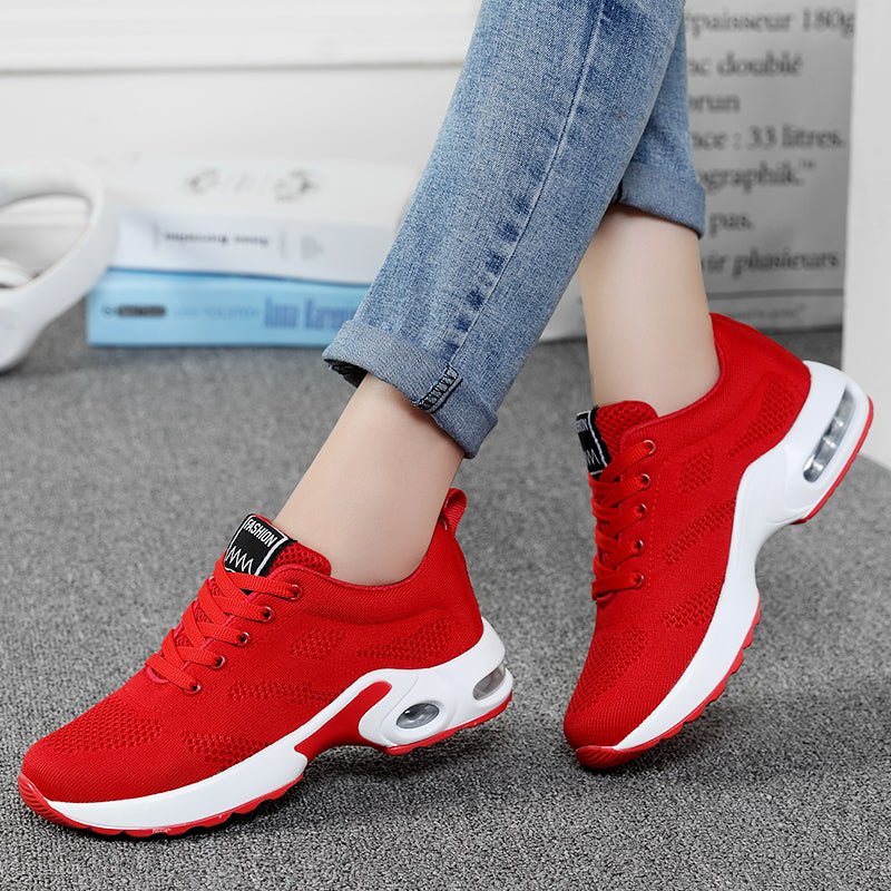 Ortho Performance Cushion Shoes - Red