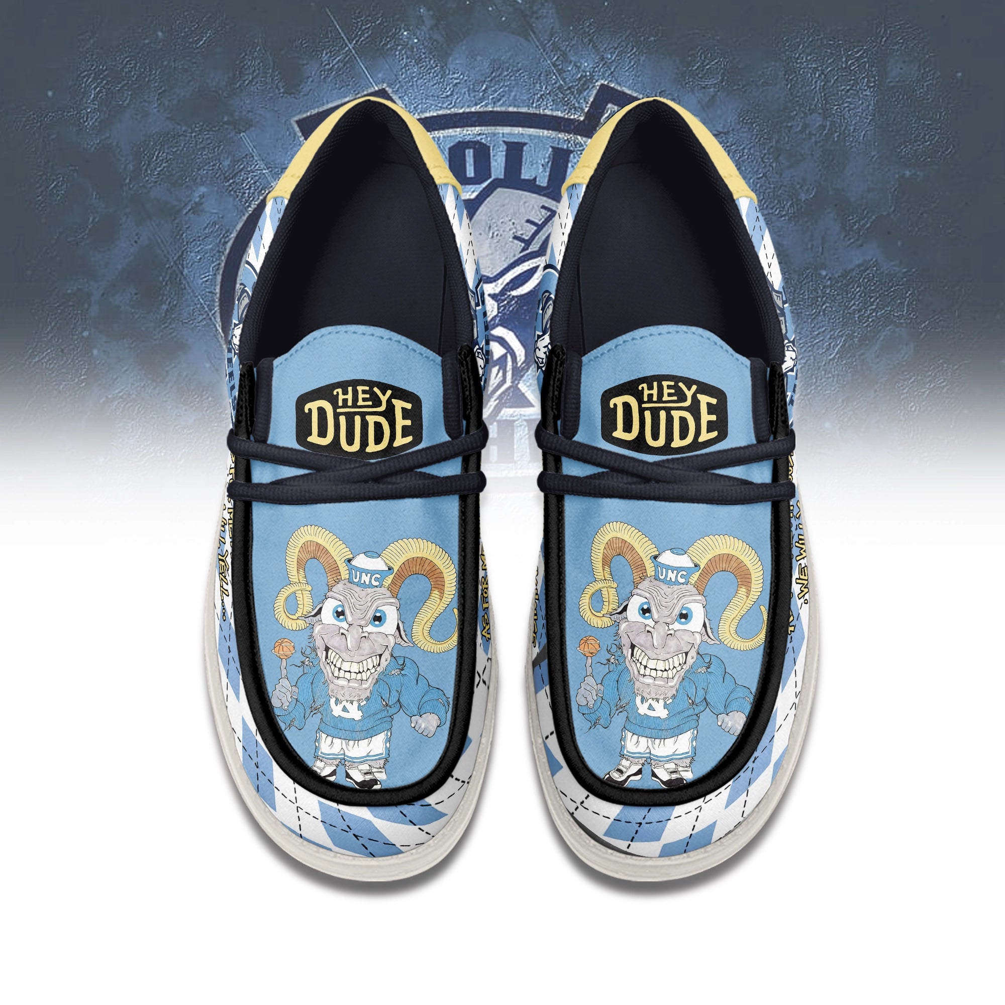 IdeaFootwear North Carolina Tar Heels Hey Dude Shoes For Men And Women