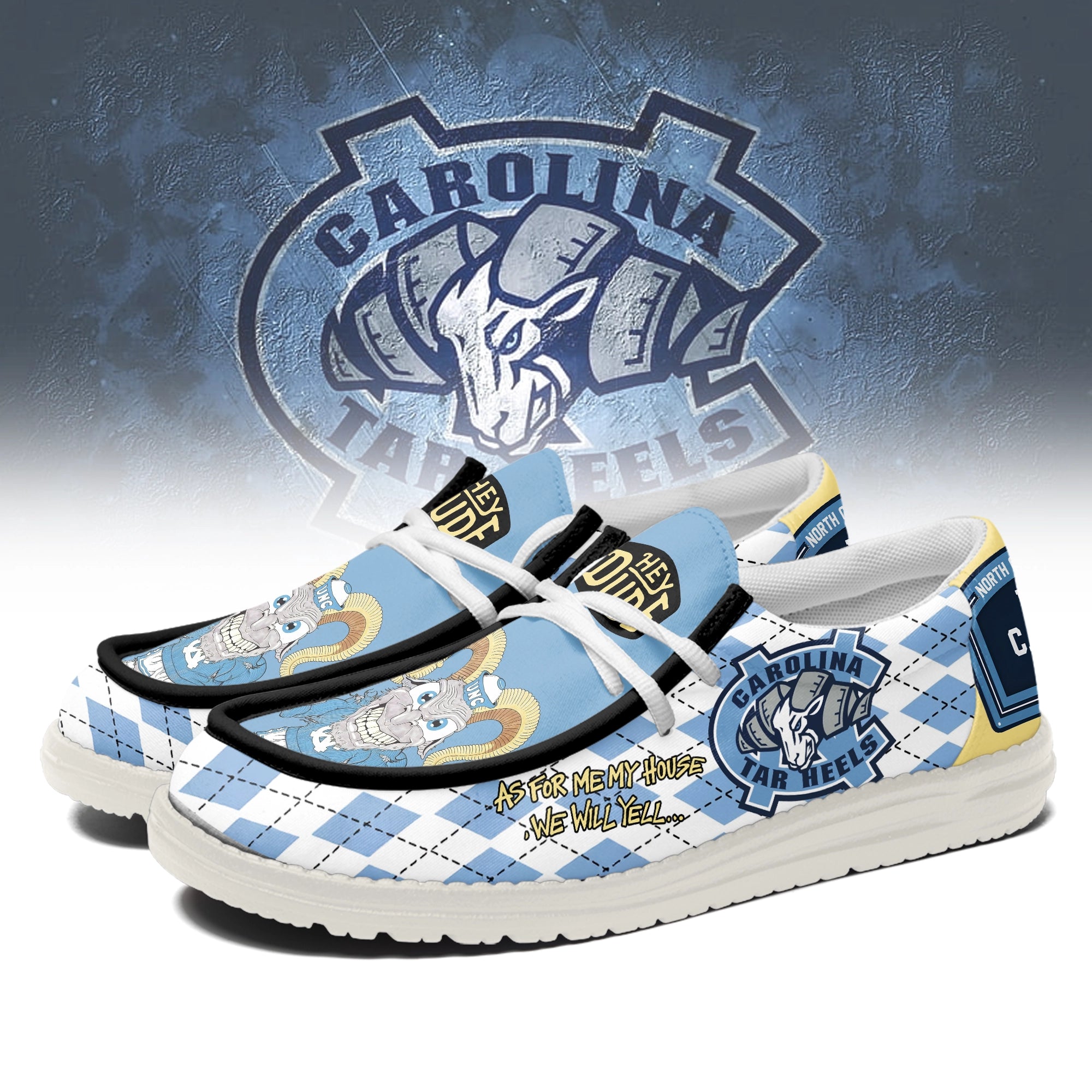 IdeaFootwear North Carolina Tar Heels Hey Dude Shoes For Men And Women