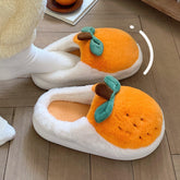 Frog Tiger Orange Slippers