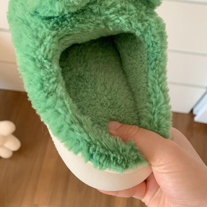 Frog Tiger Orange Slippers